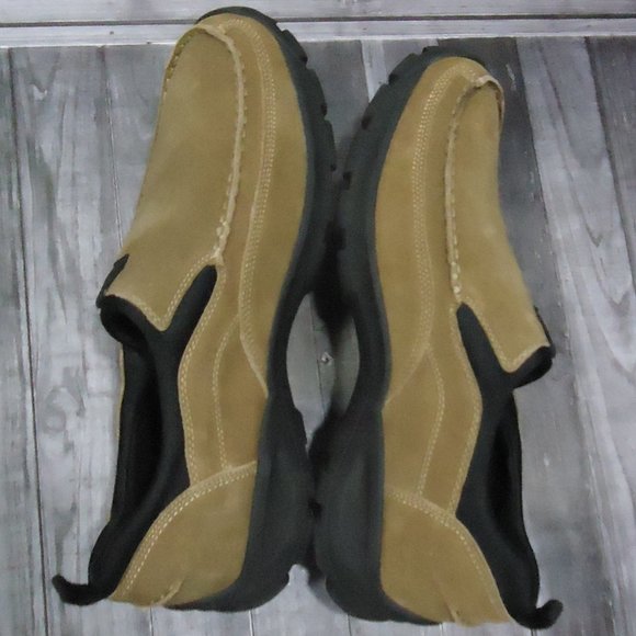 SIZE 13EE. L. L. Bean comfort mocs suede leather shoes loafers. main image 15